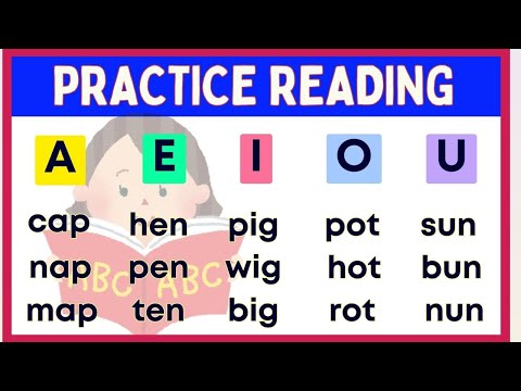 Let Your Child Practice Reading Short Sound Words -- Phonics -- Learn to Read