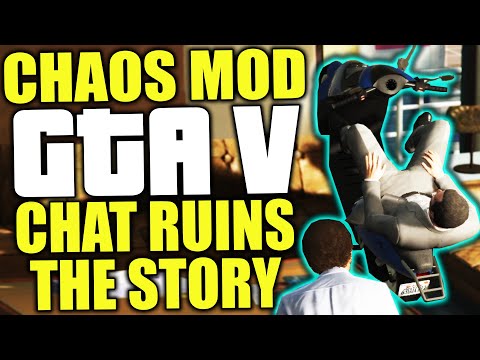 Twitch chat and the chaos mod ruined my GTA V Story mode