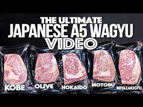 THE ULTIMATE JAPANESE A5 WAGYU BEEF VIDEO (BEST STEAKS IN THE WORLD?) | SAM THE COOKING GUY