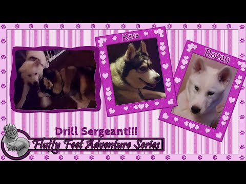 Kaya & Razah:  Drill Sergeant!!!