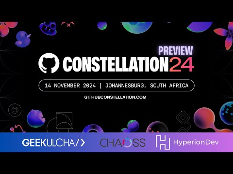 GitHub Constellation South Africa: Exclusive Preview Livestream