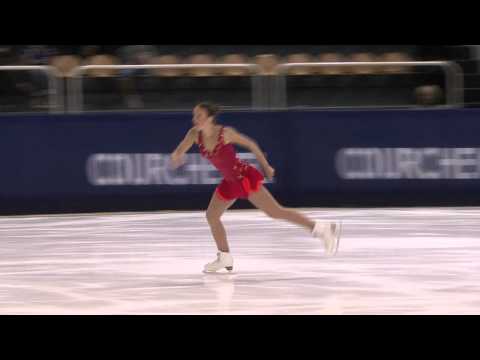 14 Anita MADSEN (DEN) - ISU JGP Courchevel Junior Ladies Free Skating