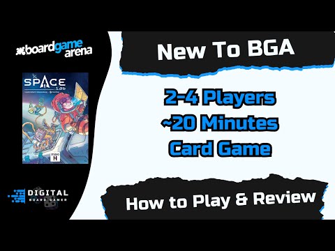 New To BGA Space Lab - How to Play + Review 