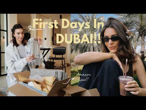 Prvi dani u Dubaiu! (amazon haul & nove rutine)