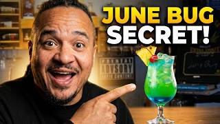 Making a June Bug Cocktail from Scratch