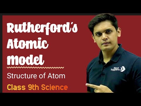 Rutherford's Atomic Model | Class 9th Science | Chapter 4 Structure of Atom