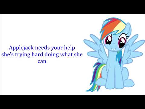 My Litte Pony - A True True Friend Lyrics