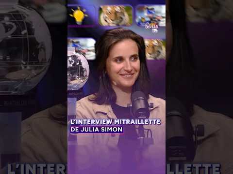 Biathlon : L'Interview mitraillette de Julia Simon ! 🏹