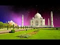 Agra Taj Mahal _ Background video royalty free _ Infinite motion loop