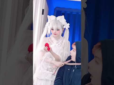 【SeeU】小柔SeeU Cosplay Transition | white cat outfit