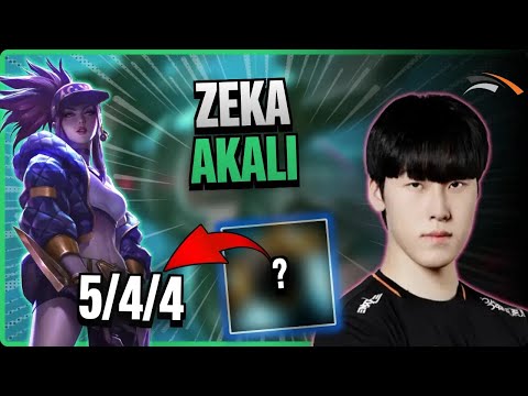 HLE Zeka Akali vs Galio | 15.4.657.5386