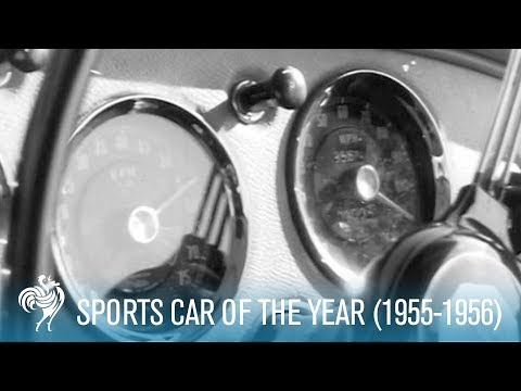 The Sports Car Of The Year (1955-1956) | British Pathé