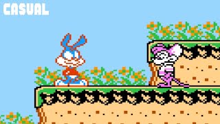 Casual Longplay: Tiny Toon Adventures (NES-NA version) full game session