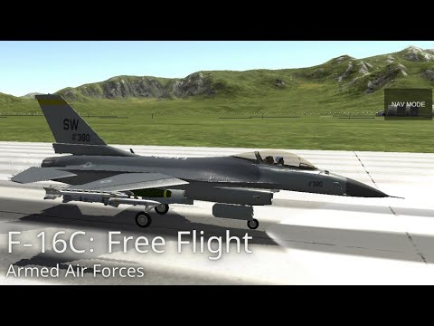 Armed Air Forces. F-16C: Free Flight - YouTube