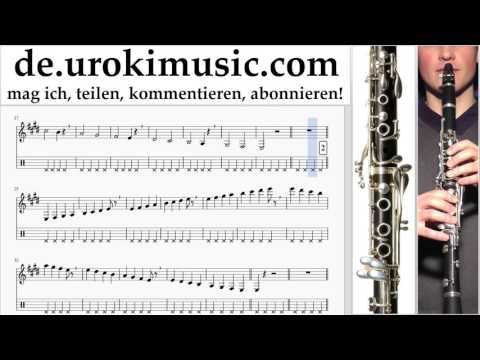 Klarinette Lernen Avicii - Wake Me Up Tabulatur Teil#1 um-a995