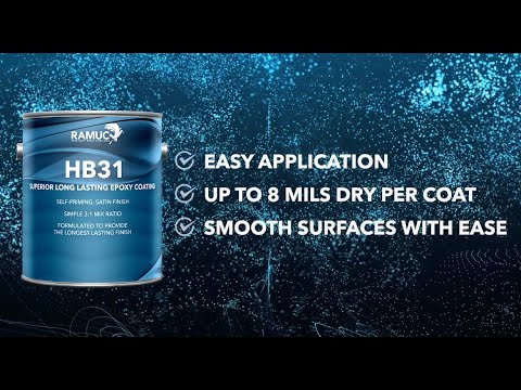 Ramuc HB31 High-Build Epoxy Coating Kit Application
