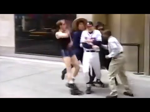 John Rocker attacked by New Yorkers (2000) Late Night with Conan O'Brien