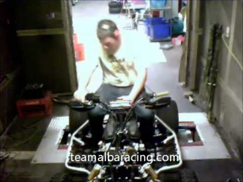 TEAM ALBA RACING RACE SUZUKI LTR 450 DYNO 56whp