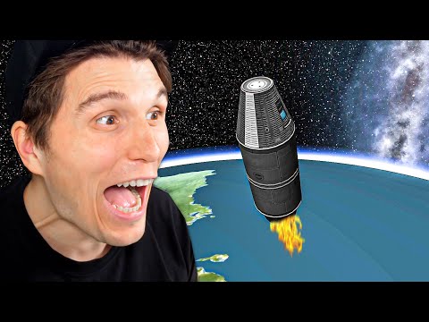 Ich baue eine RAKETE & schieße sie ins WELTALL | Kerbal Space Program