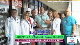 preview picture of video 'PARADISUS MEDICAL CENTER, Clinica en Hialeah (305.824.8559 / 305.824.8560)'