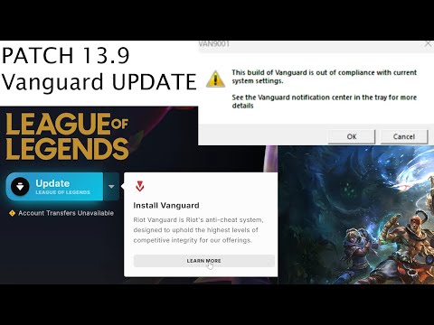 How to Update League of Legends for Vanguard + Fix Errors | Patch 13.9
