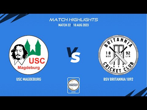 Match 22 - BRI vs USCM | Highlights | ECS Germany, Dresden | 18 Aug 2023 | ECS23.733