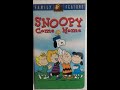 Opening To Snoopy Come Home 1996 VHS