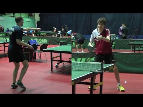 Денис ГРИШЕНИН - Евгений ДРЫНДИН Настольный теннис, Table Tennis