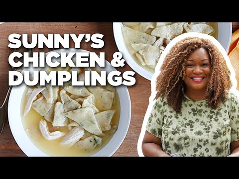 Sunny Anderson's Easy Chicken and Dumplings | Cooking for Real | Food Network