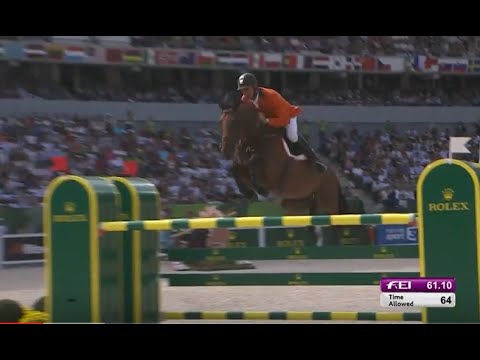 Jeroen Dubbeldam and SFN Zenith N.O.P. 2014 World Champions