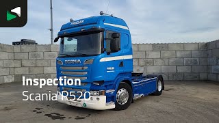Тягач Scania R520 4X2 V8 Retarder 2x Tanks Alcoa Leder | Изображение 4 - Autoline