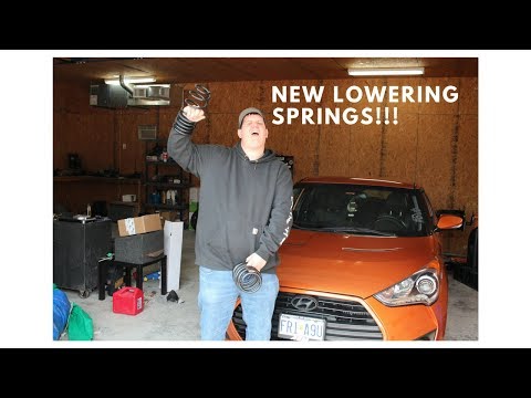 INSTALLING LOWERING SPRINGS | VELOSTER TURBO