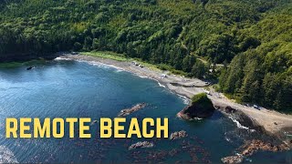 100Km Across REMOTE Vancouver Island Backcountry To Camp On A Beach