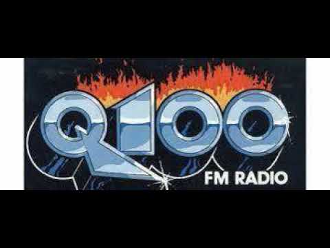 WQQQ "Q100" (Now WODE "99.9 the Hawk") - Top of Hour Jingle - 1983