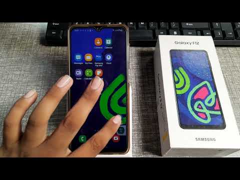 how to off high contract fonts shortcut in Samsung Galaxy f12