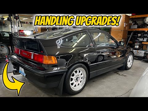 1988 Honda CRX Si - Progres Tech Rear Sway Bar Install