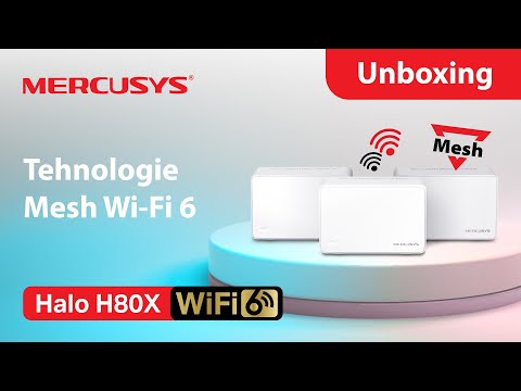 MERCUSYS Halo H80X (3-pack) AX3000 Mesh System