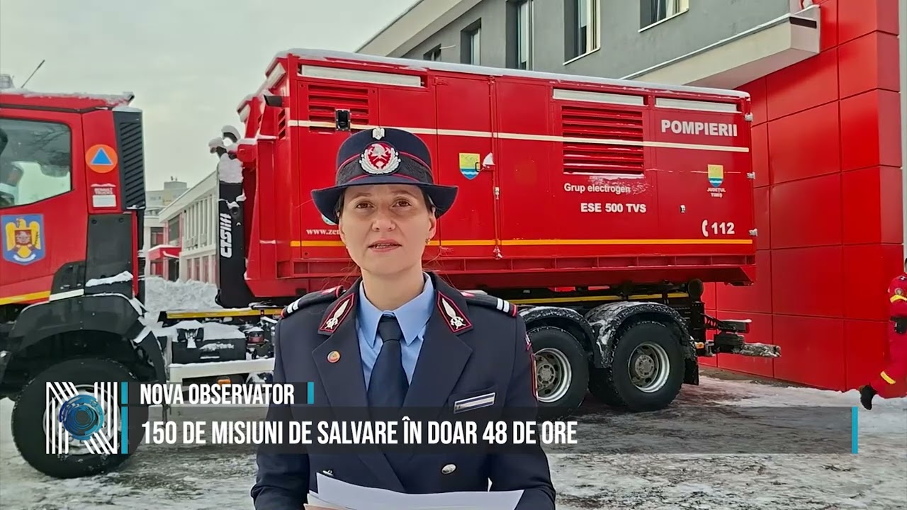 150 DE MISIUNI DE SALVARE ÎN DOAR 48 DE ORE