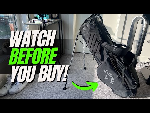 Quick Review of my Callaway Fairway C Golf Stand Bag! - MUST HAVE?