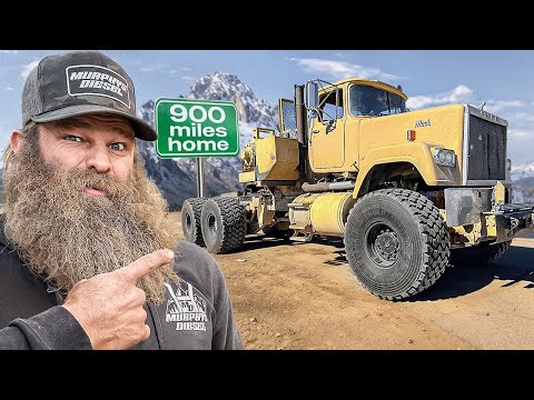I Bought The Worlds Largest 6x6 Mack And Tried Driving It 999 Miles