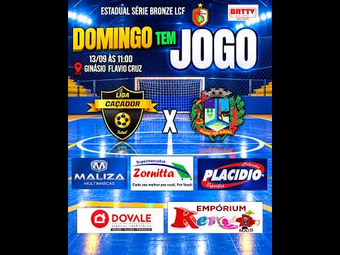 CAÇADOR FUTSAL    x    CME/APA FAXINAL DOS GUEDES