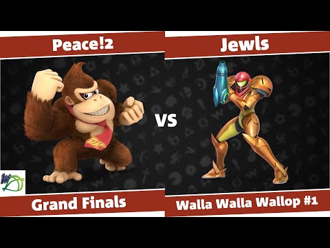 Walla Walla Wallop #1 Grand Finals - Peace!2 (Donkey Kong) vs Jewls (Samus)