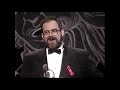 William Finn Tony Award Acceptance Speech for Falsettos 1992