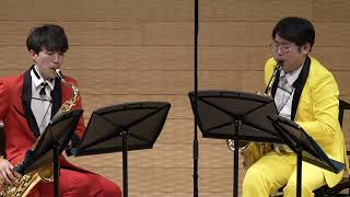 Download lagu 崖の上のポニョ[サクソフォーン4重奏](久石譲/山田悠人)/Ponyo on a Cliff by the Sea[Saxophone Quartet] mp3