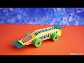 Upcycle A Toothpaste Box Fun Race Car Made For Kids To Play With