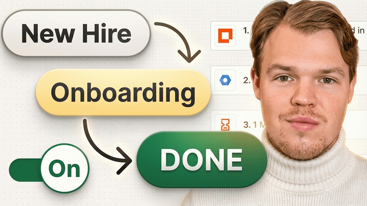 Automate New Hire Onboarding with Zapier: Create Emails, Schedule Training, and More | Full Tutorial