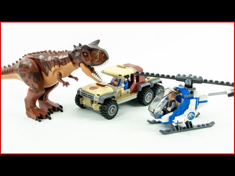 Vidéo LEGO Jurassic World 76941 : La chasse du Carnotaurus