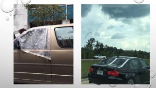 Big Tape - Temporary Fix a Car Window