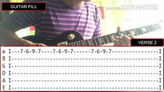 BRING ME DOWN - CUESHE FULL GUITAR TUTORIAL WITH TABS
