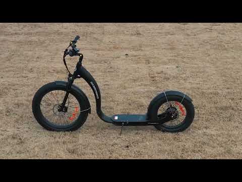 S78 Electric Kick Bike Scooter with big fat wheel 2022 New Arrival
